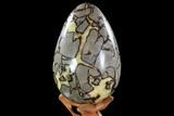 Huge, Polished Septarian Egg ( Lbs) - Madagascar #107180-3